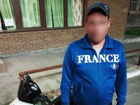 У Василькові затримали п'яного чоловіка на мопеді