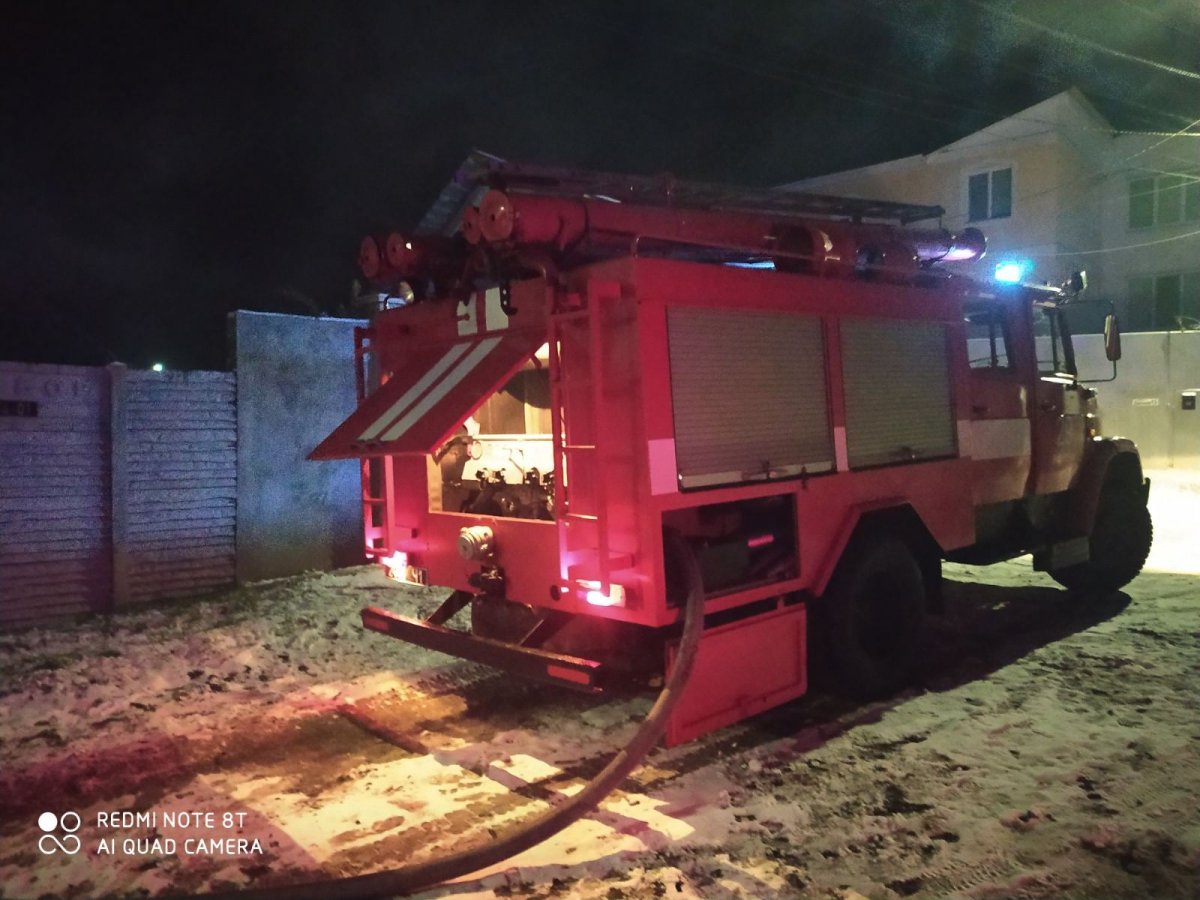 Пожежа в Василькові.  Згорів будинок  пр. Мопровський