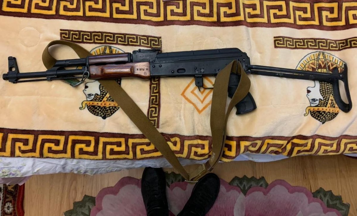 В місті  Василькові у місцевого жителя вилучили кулемет "Максим"