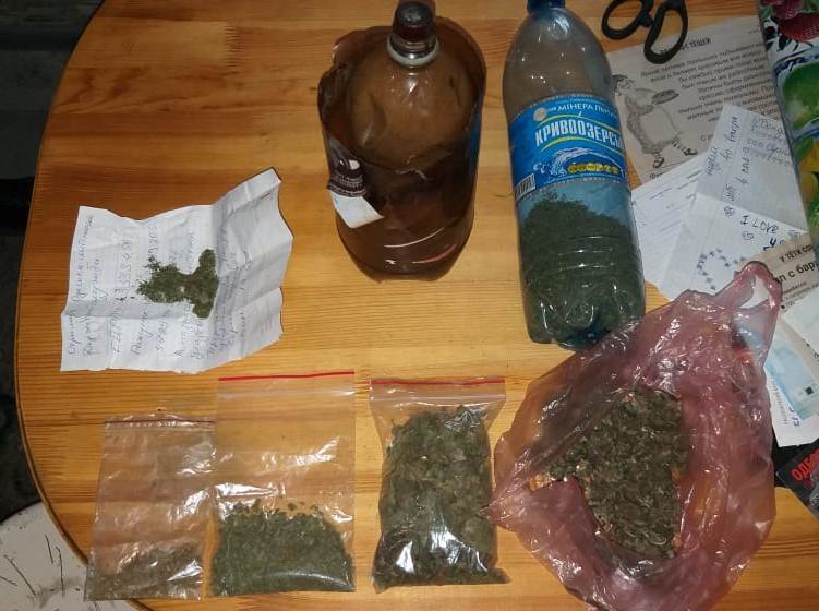 У мешканців Васильківщини поліцейські вилучили канабіс та зброю