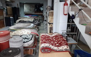 Продаж та оверложка килимових виробів. Продаж лінолеуму