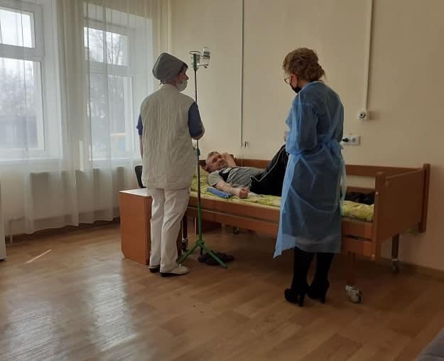 Юлія Тимошенко з робочим візитом відвідала лікарню в Василькові