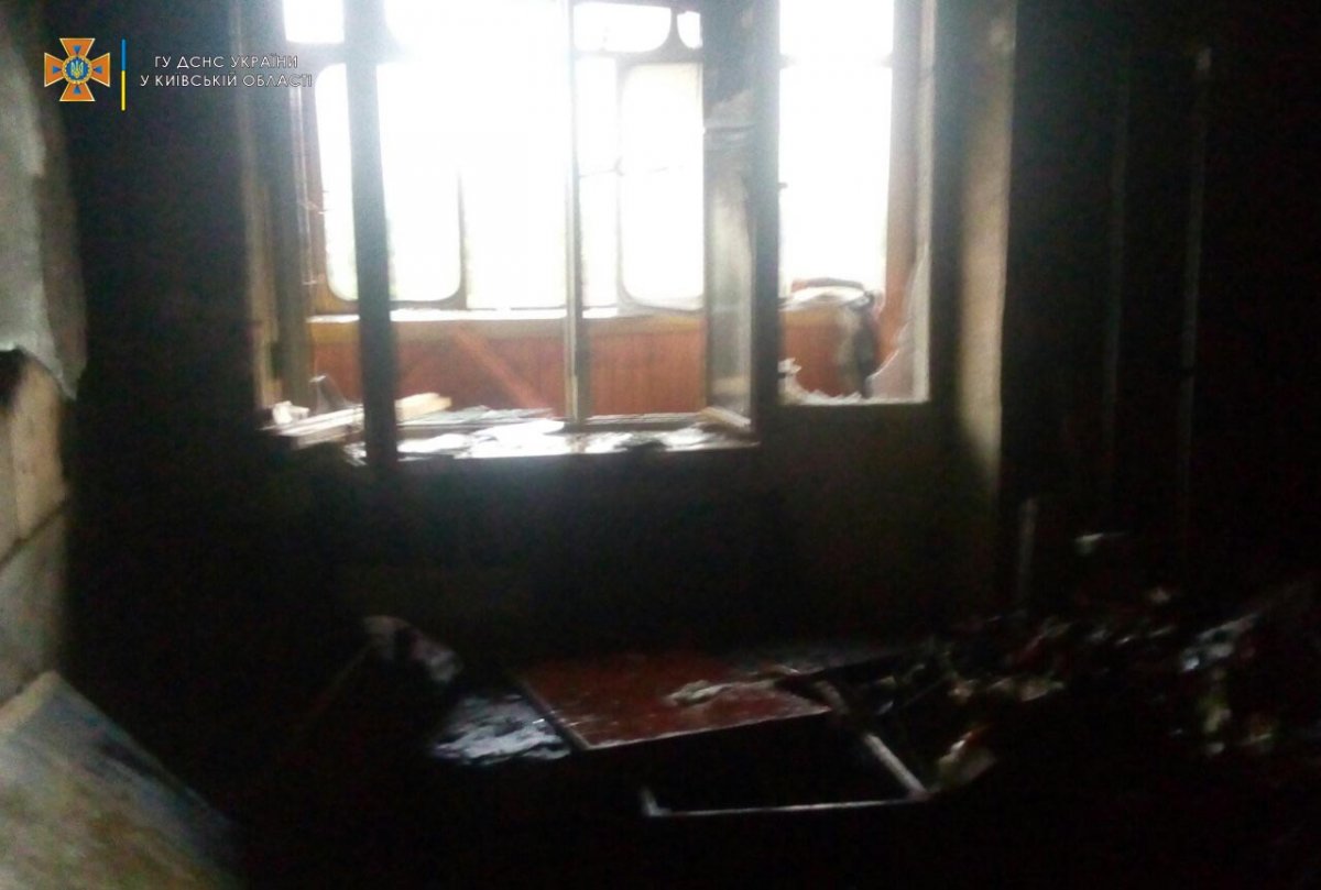  У Василькові під час пожежі постраждав власник квартири - ДСНС. 