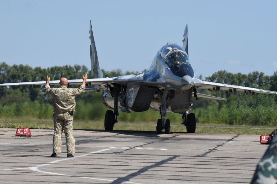 На аеродромі Васильків   розпочався новий етап підготовки до святкування 30-річниці Незалежності України