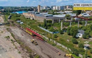 В місті Васильків будують колії для електричок на Київ