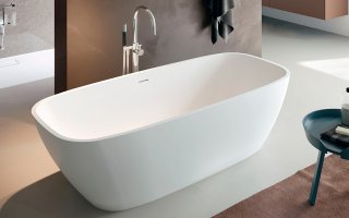 Сколько весит ванна из искусственного камня?