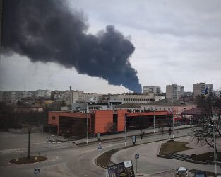 По Василькову завдано потужного ракетного удару