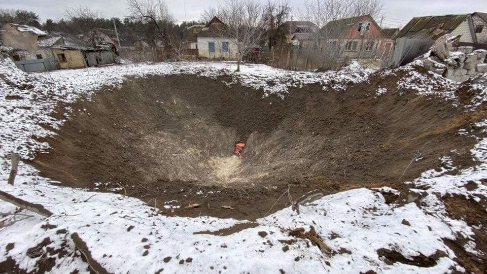 В Калинівці снаряд потрапив у житловий будинок