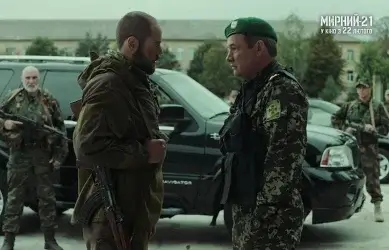 В місті Васильків зняли воєнну драму  "Мирний-21"