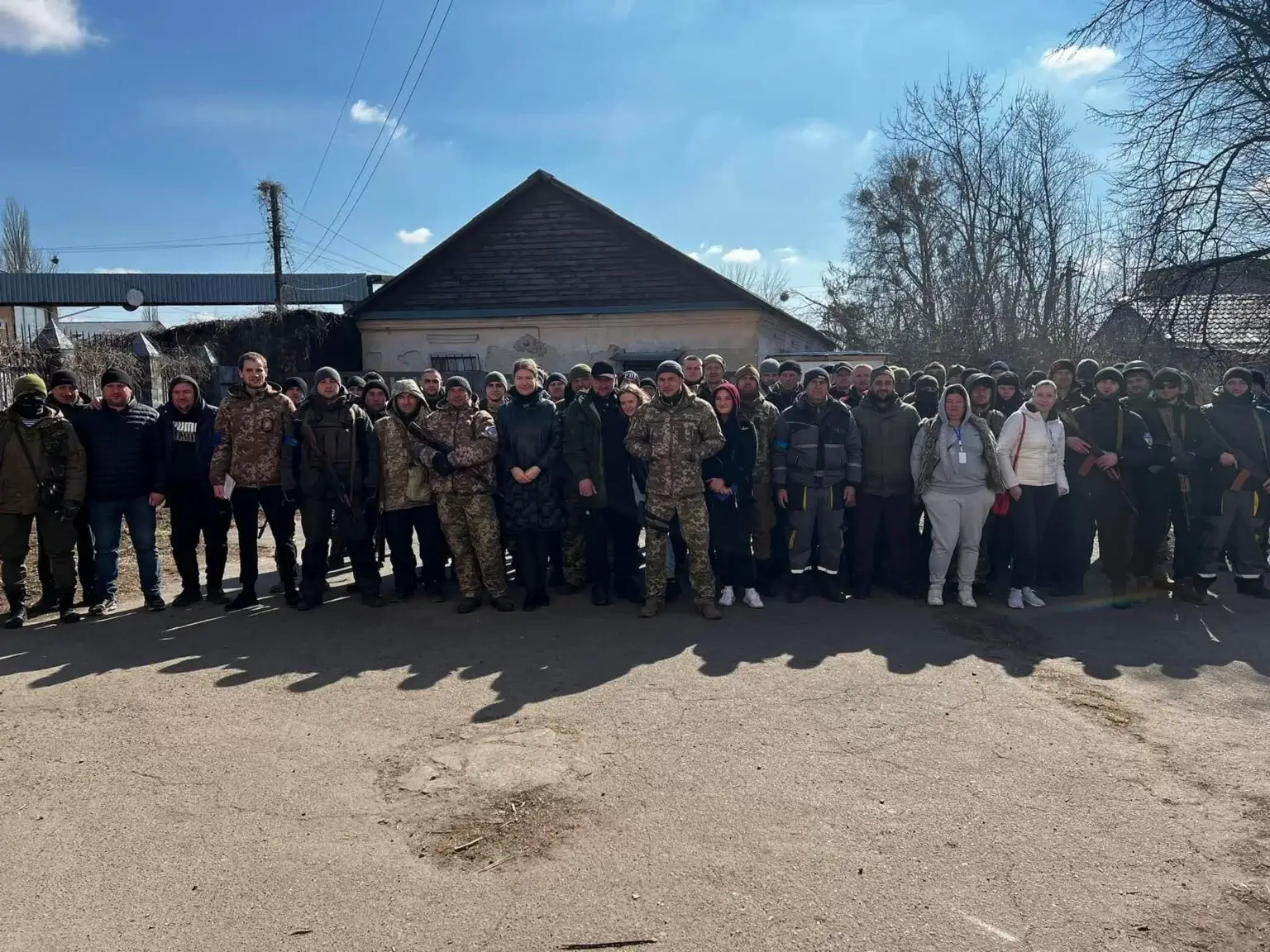 Річниця створення добровольчого формування територіальної громади Василькова