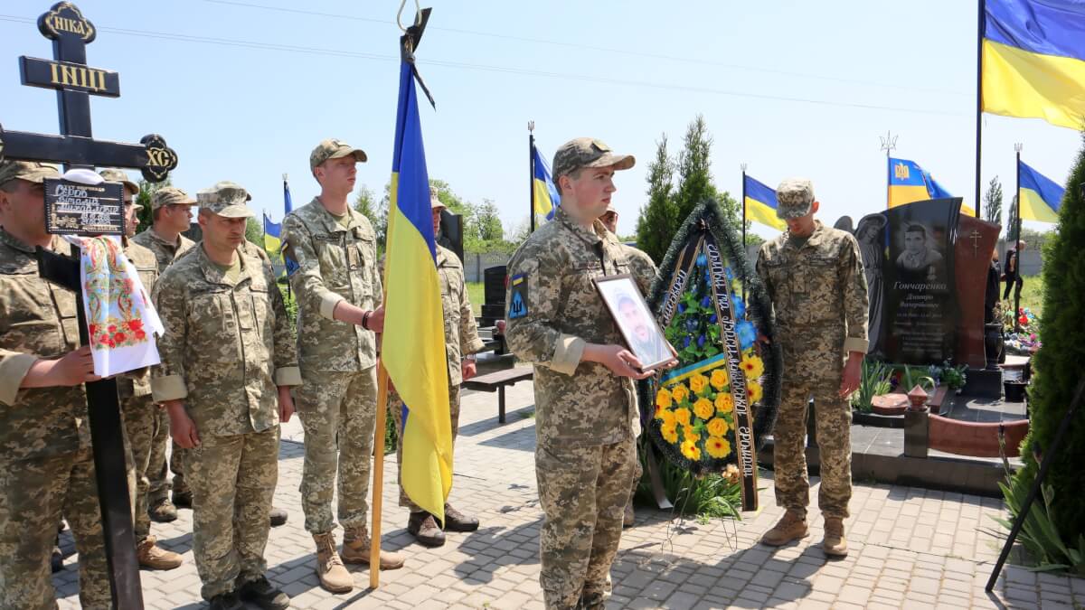 Васильківщина попрощалася з Героєм - СЄРОВИМ Віталієм Михайловичем!