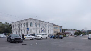 Потрійне ДТП в центрі  Василькова