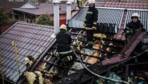 У Василькові загорілось кафе з відвідувачами та персоналом