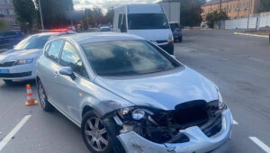 У місті Васильків в районі автопарка сталася ДТП