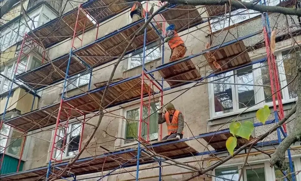 У Василькові відновлюють чергову багатоповерхівку коштом Фонду ліквідації наслідків збройної агресії