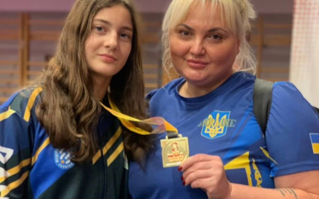 Спортсменка з Василькова виборола одразу два перших місця на міжнародному турнірі