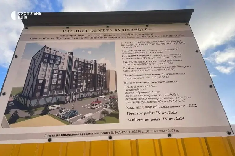 Замість нових квартир — паркан і бетонні балки: чому не відбудували зруйнований дім у Василькові