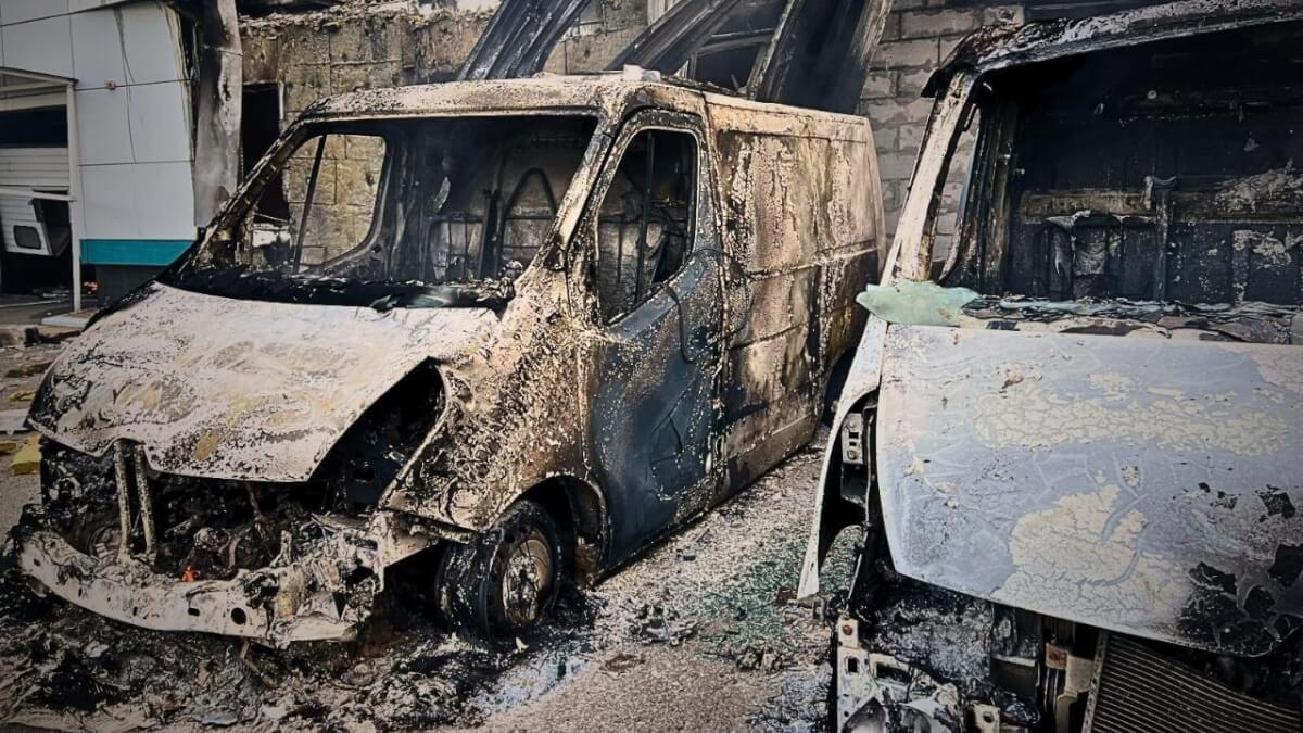 Росія масовано атакувала місто Васильків дронами
