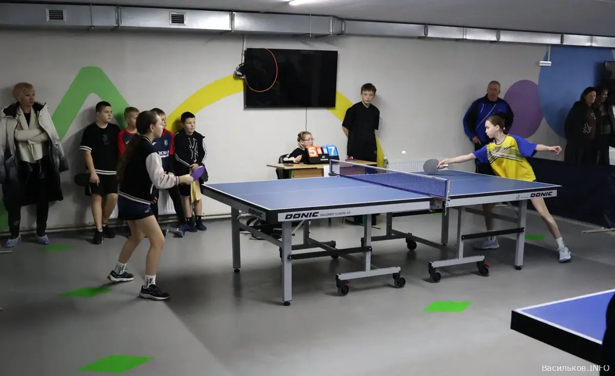 У Василькові відбувся відкритий чемпіонат з настільного тенісу VASYLKIV OPEN CUP