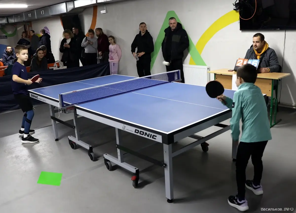 У Василькові відбувся відкритий чемпіонат з настільного тенісу VASYLKIV OPEN CUP