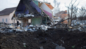 У Путрівці під Васильковом  після чергової  атаки РФ утворилася вирва: є загиблий