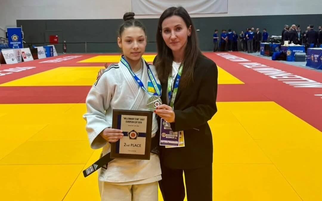 Срібло для Василькова: юна дзюдоїстка підкорила міжнародний турнір у Чехії