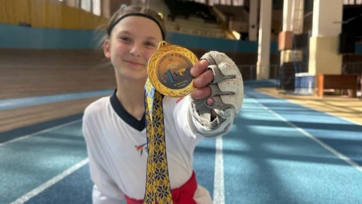 Спортсменка з Василькова стала чемпіонкою України з тхеквондо