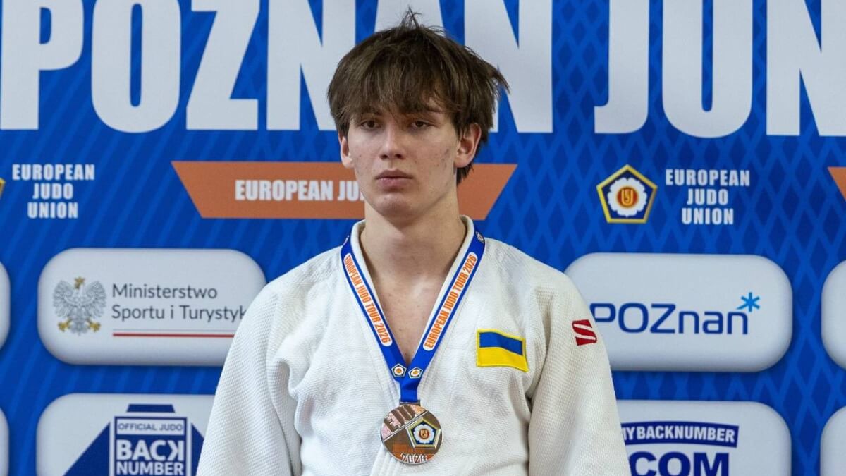 Дзюдоїст із Василькова став срібним призером Кубка Європи
